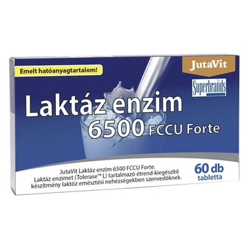 JutaVit Laktáz enzim 6500 FCCU Forte tabletta 60db