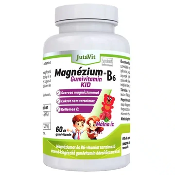 JutaVit Magnézium+B6 KID gumivitamin 60db