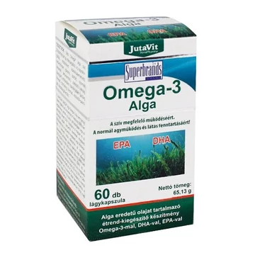 Jutavit Omega-3 Alga kapszula 60db