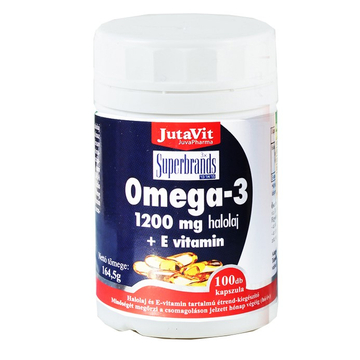 Jutavit omega-3+E vitamin kapszula 100db