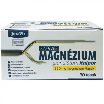 JutaVit Szerves Magnézium granulátum italpor 30 tasak