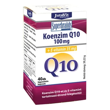 Jutavit Koenzim Q10 100mg + E-vitamin kapszula 40db