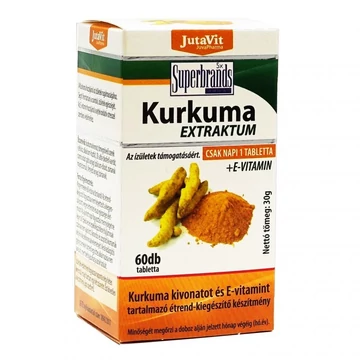 Jutavit Kurkuma extraktum tabletta 60db