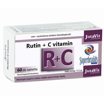 JUTAVIT RUTIN + C-VITAMIN TABLETTA 60 DB