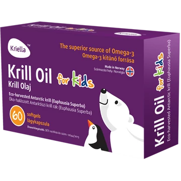 Kriella krill olaj gyerekeknek 60db