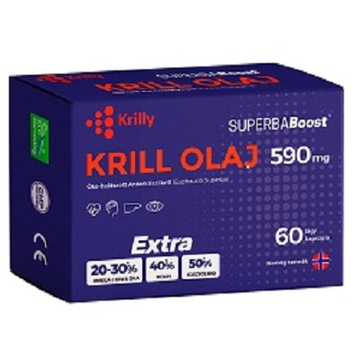 Krilly krill olaj kapszula 590mg 60 db