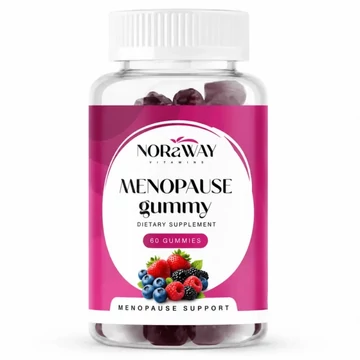 NORaWAY Menopauza erdei gyümölcsös, cukormentes gumivitamin 60db
