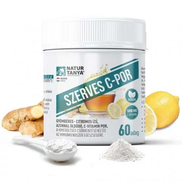 Natur Tanya Szerves C-vitamin por citromos 60 adag 114g
