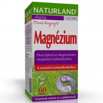 Naturland Magnézium tabletta 60 db