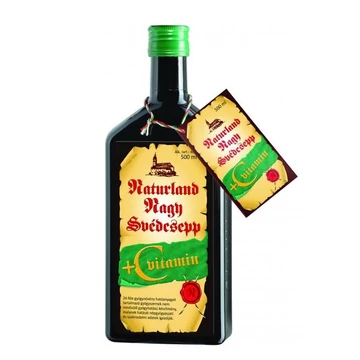 Naturland svédcsepp+c-vitamin 500 ml