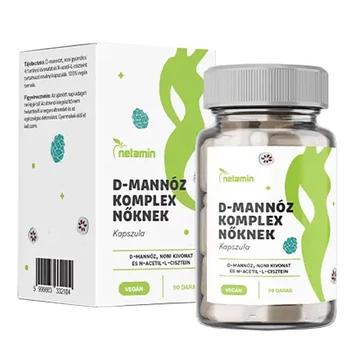 Netamin D-Mannóz Komplex nőknek kapszula 90db