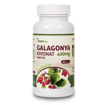 Netamin Galagonya kivonat 400mg kapszula 60db