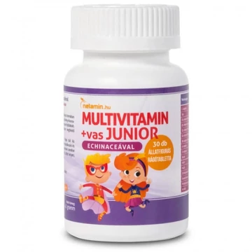 Netamin Multivitamin+vas JUNIOR rágótabletta 30db