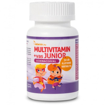 Netamin Multivitamin+vas JUNIOR rágótabletta 30db