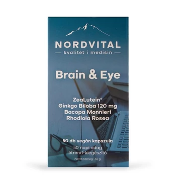 Nordvital Brain and Eye lágyzselatin kapszula 50db