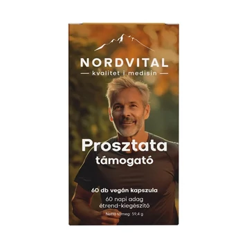 Nordvital Prosztata támogató vegán kapszula 60db