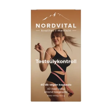Nordvital Testsúlykontroll vegán kapszula 60db