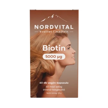 Nordvital Biotin (B7-vitamin) 60db