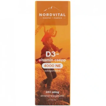 Nordvital D3-vitamin csepp 30ml