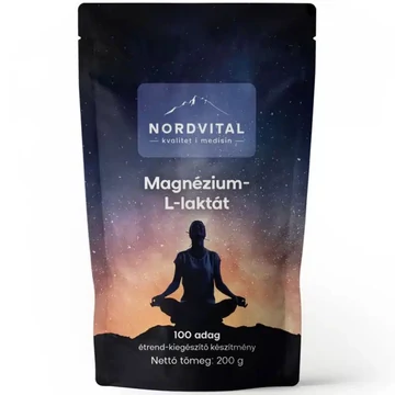 Nordvital Magnézium-L-laktát por 200g
