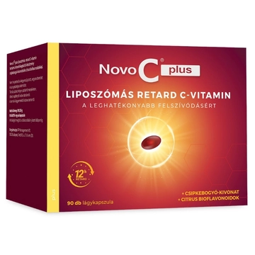 Novo C Plus liposzómális C-vitamin kapszula 90db