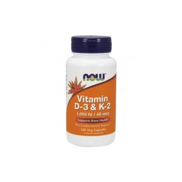 Now D3 és K2 vitamin 120 db