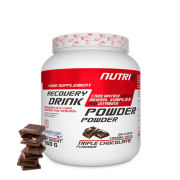 NUTRI8 regeneráló italpor Tripla Csokoládé 500 g