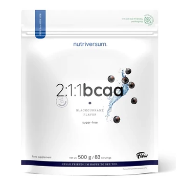 Nutriversum 2:1:1 BCAA feketeribizli sugar free 500g