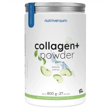 Nutriversum Collagen+Powder zöldalma kollagén italpor 600g