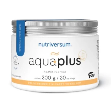 Nutriversum Aqua+ barackos jegestea 200 g