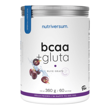 Nutriversum BCAA+GLUTA kékszőlő 360g
