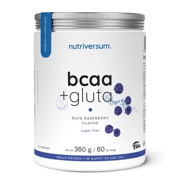 Nutriversum BCAA+GLUTA Sugar free kékmálna 360g
