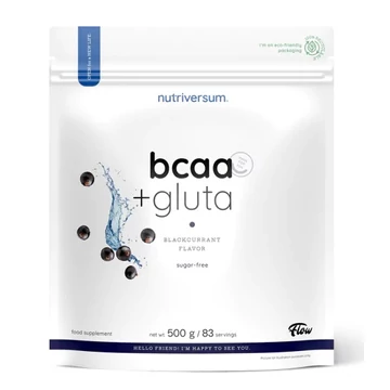 Nutriversum BCAA+GLUTA feketeribizli 500g