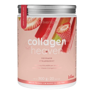 Nutriversum Collagen Heaven rebarbara-eper 300g