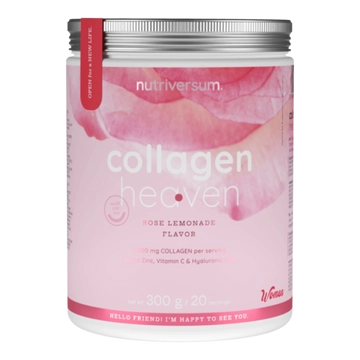 Nutriversum Collagen Heaven rózsa-limonádé 300g