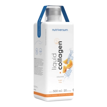 Nutriversum Collagen liquid sugar free narancs 500ml