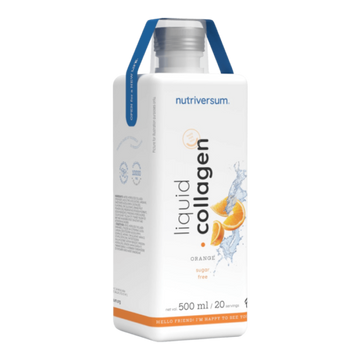 Nutriversum Collagen liquid sugar free narancs 500ml