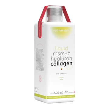 Nutriversum MSM+C Hyaluron Collagen Liquid ananász 500ml