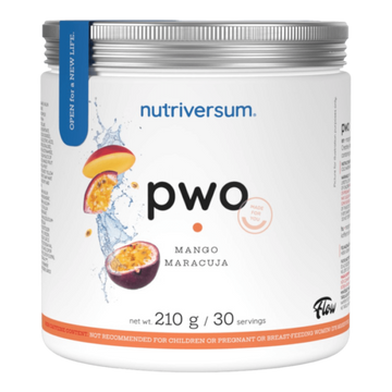 Nutriversum Flow PWO mangó-maracuja 210 g