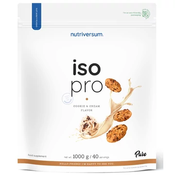 Nutriversum Iso Pro cookie&cream 1000g