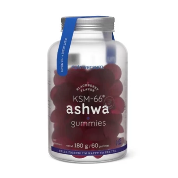 Nutriversum KSM-66 Ashwagandha gummies szeder ízű 60db