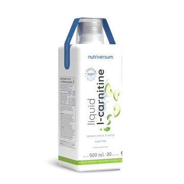 Nutriversum L-Karnitin 3000mg zöld alma 500 ml