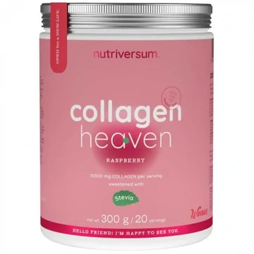Nutriversum Collagen Heaven Stevia málna 300g