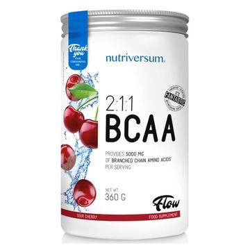 Nutriversum FLOW-2:1:1 BCAA meggy 360g