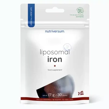 Nutriversum Liposomal Iron – Liposzómás Vas tabletta 30db
