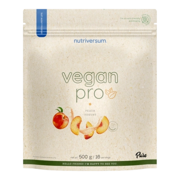 Nutriversum Vegan Protein barack-yoghurt 500 g