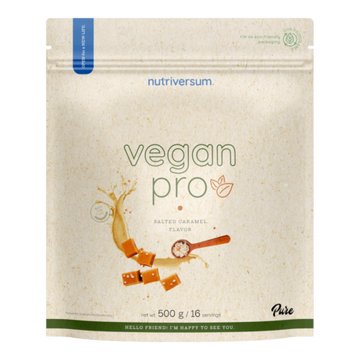 Nutriversum Vegan Protein sós karamell 500 g