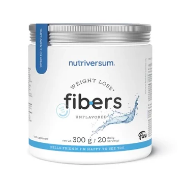 Nutriversum Weight Loss Fibers diétás rost italpor ízesítetlen 300g