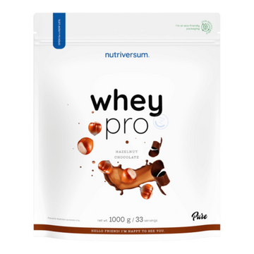 Nutriversum Pure Whey Pro mogyorós-csokoládé 1000g