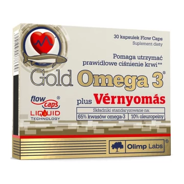 Olimp Labs Gold Omega-3 Plus vérnyomás kapszula 30db